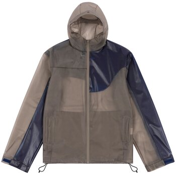 Dime Translucent Tech Jacket - Charcoal