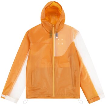 Dime Translucent Tech Jacket - Orange