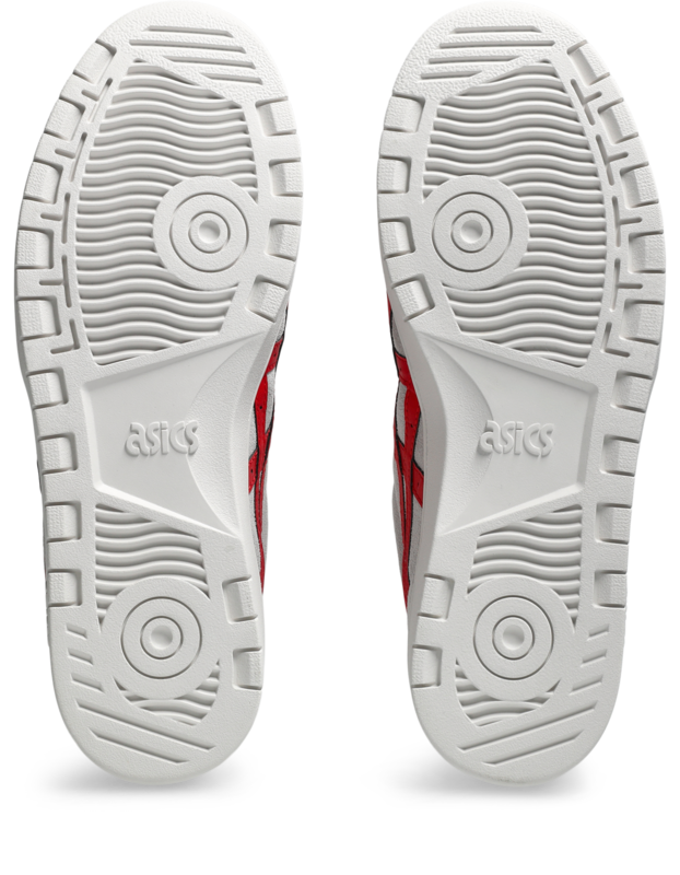Asics red grey hotsell