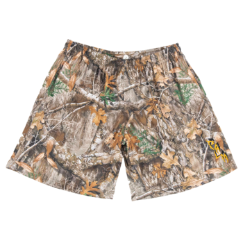 Palm Isle Nakkabre Embroidered Mesh Shorts - Real Tree