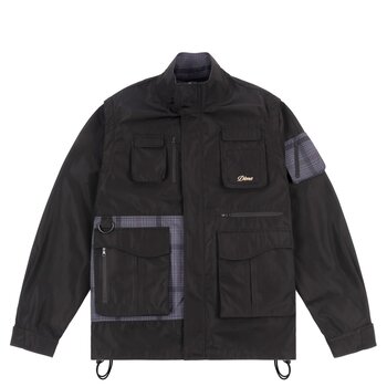 Dime Fishing Zip-Off Jacket - Black