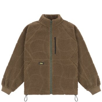 Dime Coverstich Sherpa Fleece - Military Brown