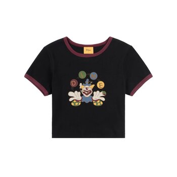 Dime Carnival Baby Tee - Black