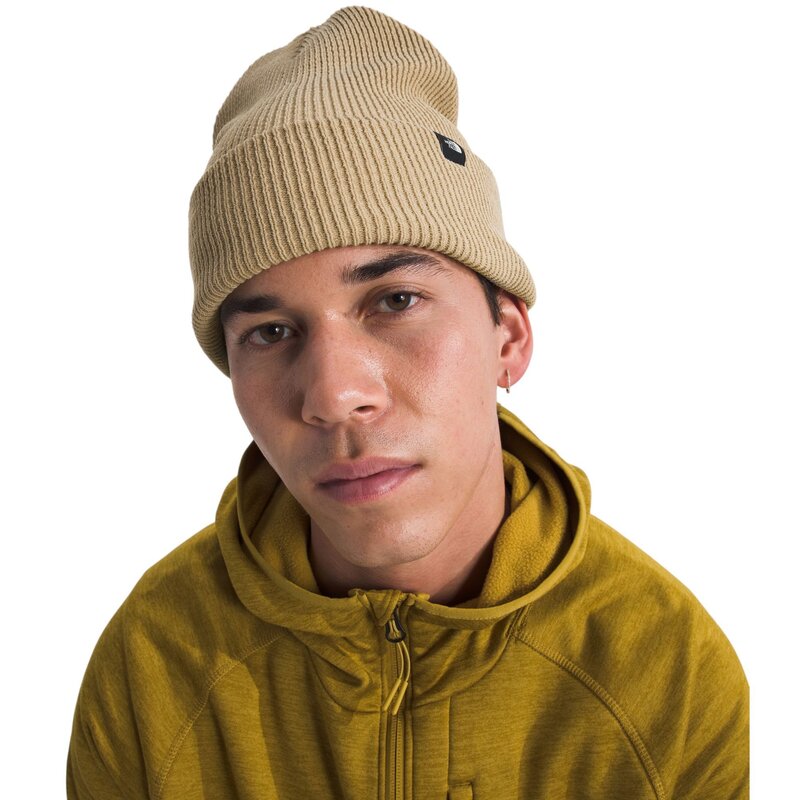 North face yellow beanie deals