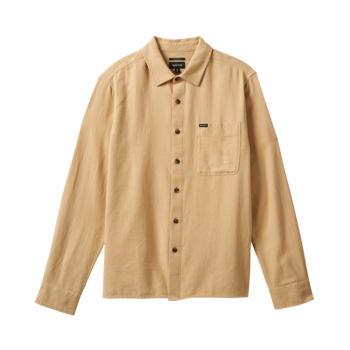 Brixton Hasting Lightweight Ultra Soft Flannel - Wheat