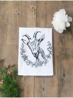 The Coin Laundry Kitchen Towel- Goat