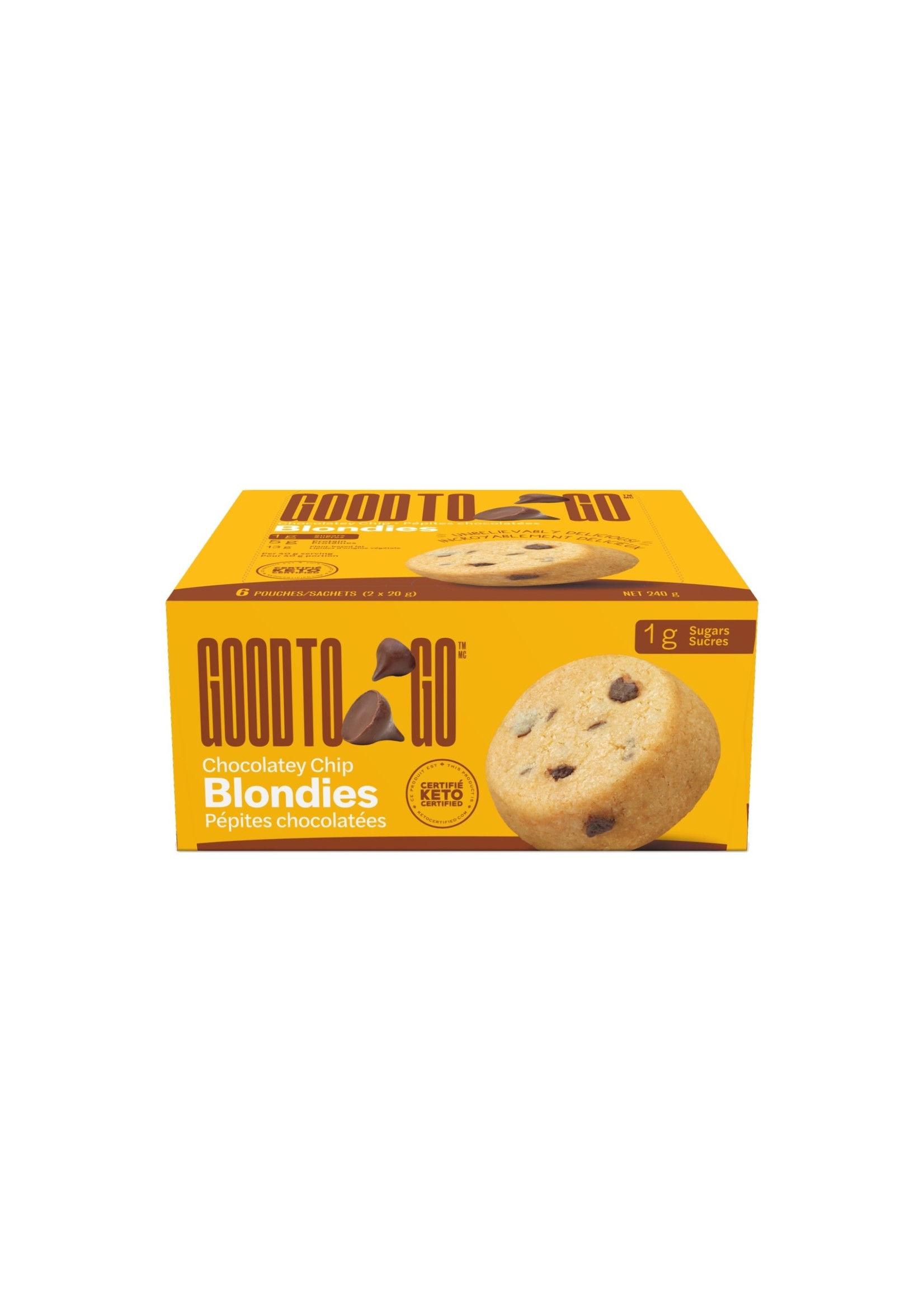 Good To Go Good to Go- Choco. Chip Blond Brownie