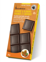 Cocoalicious Cocoalicious Orange and Almond Chocolate Bar