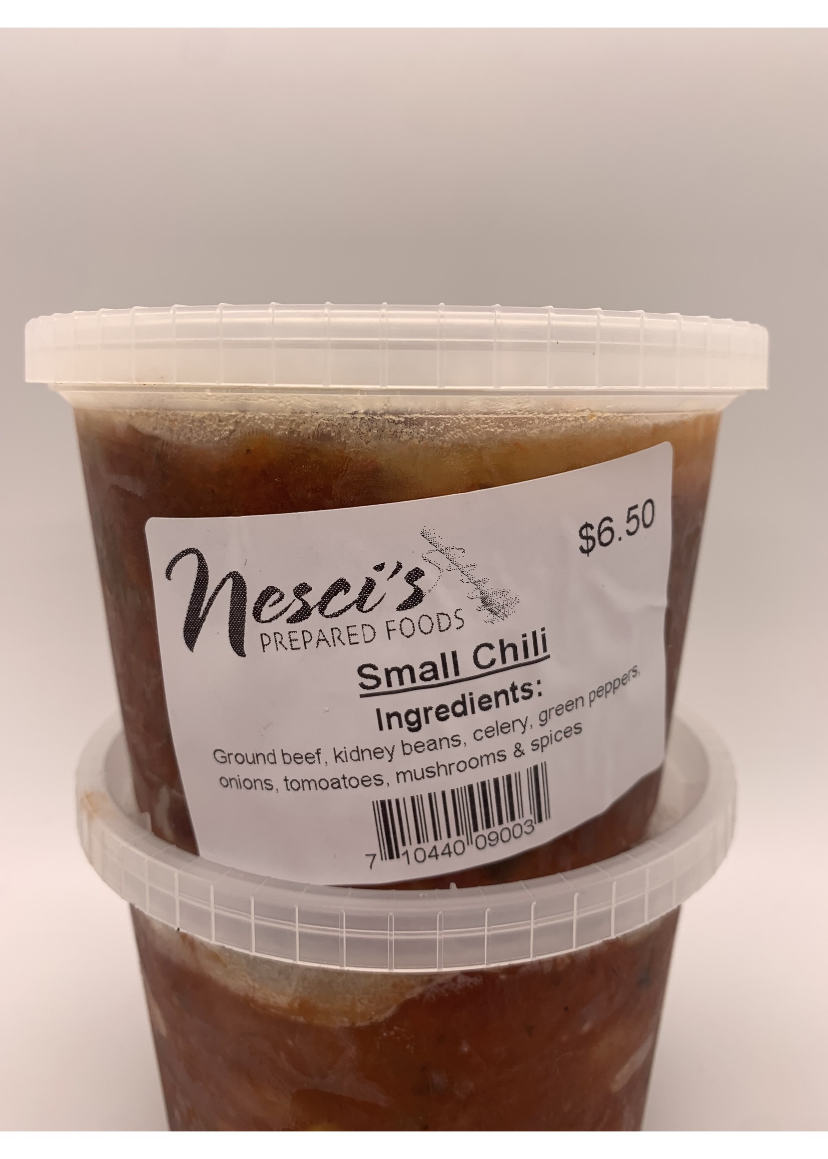 Nesci's Prepared Meals Small Homemade Chili