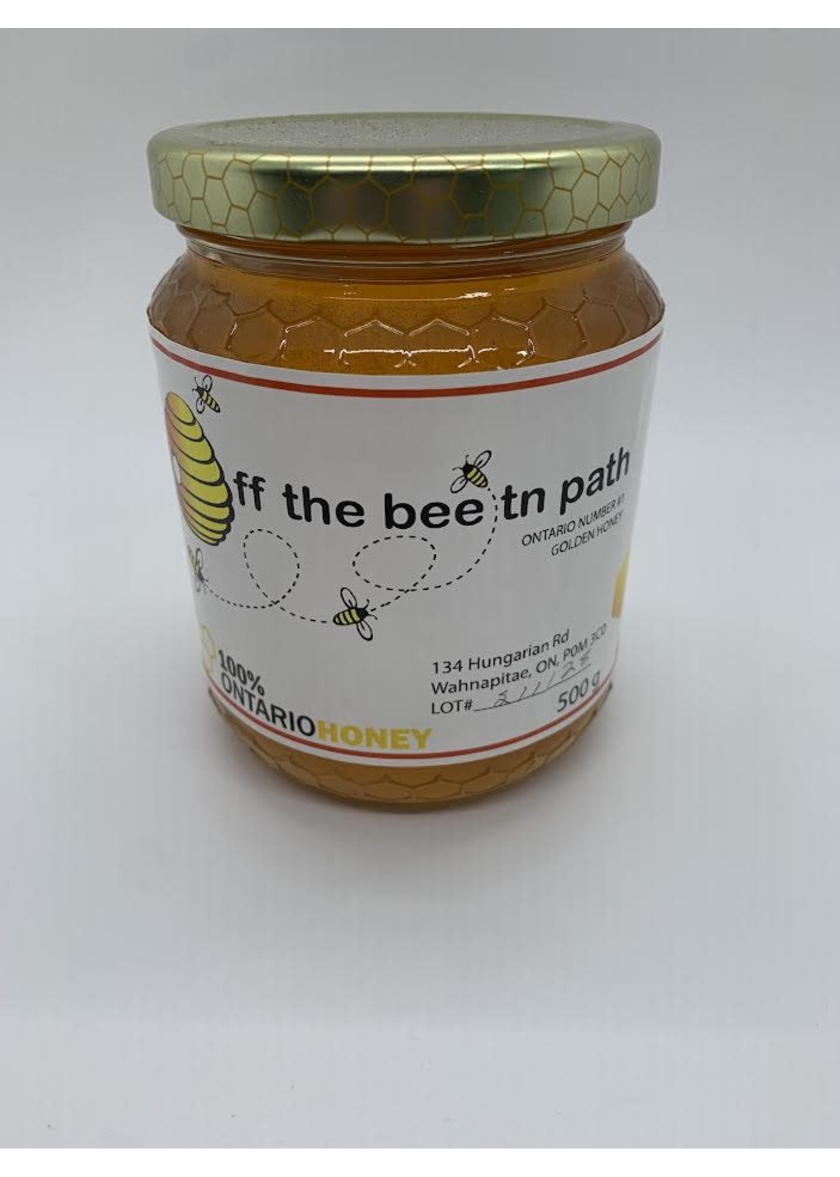 OffTheBeetNPath Off The Beet N Path - Pure Canadian Liquid Honey (Jar)