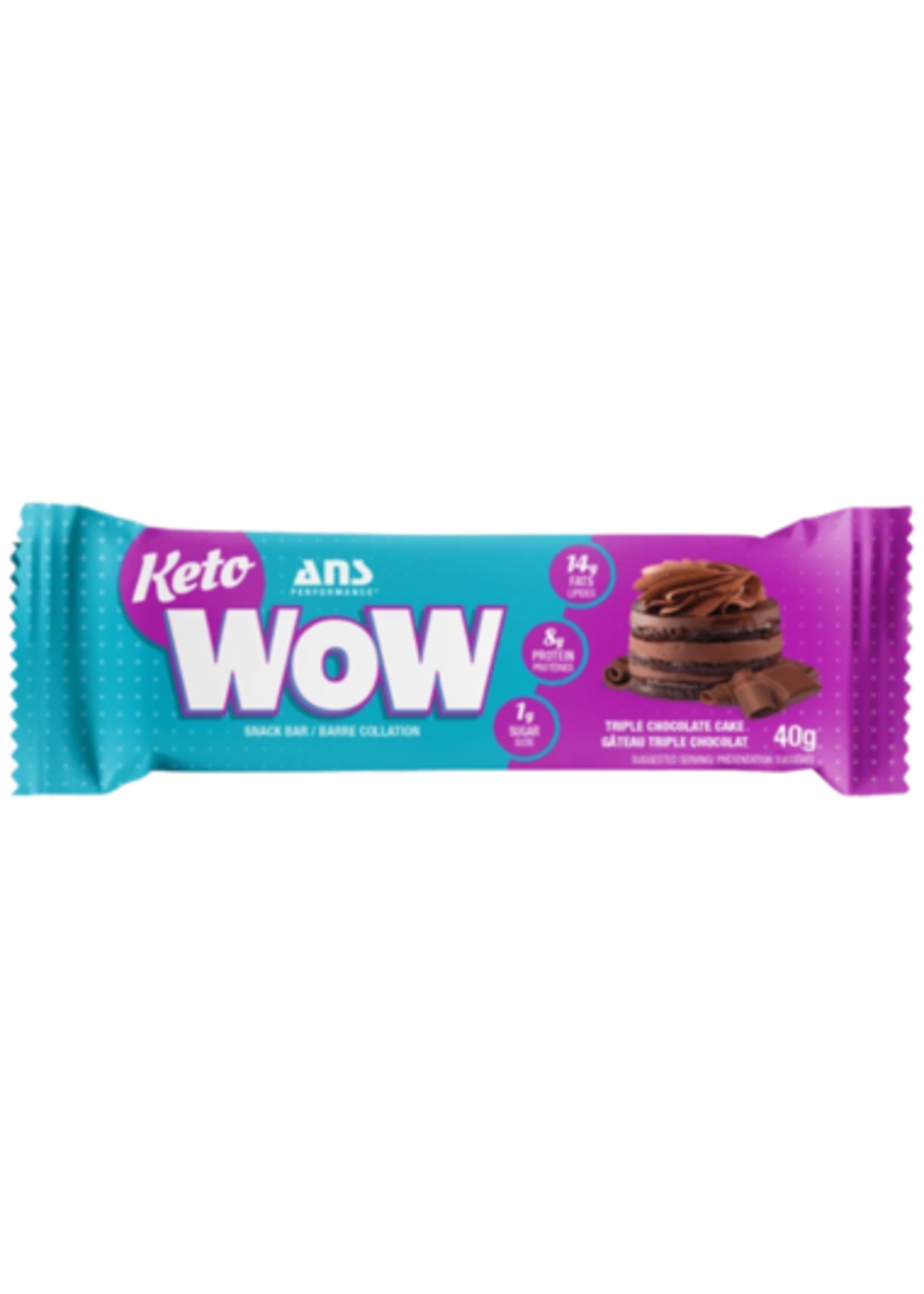 ANS Performance ANS Wow Keto Bars Triple Chocolate (Singles)