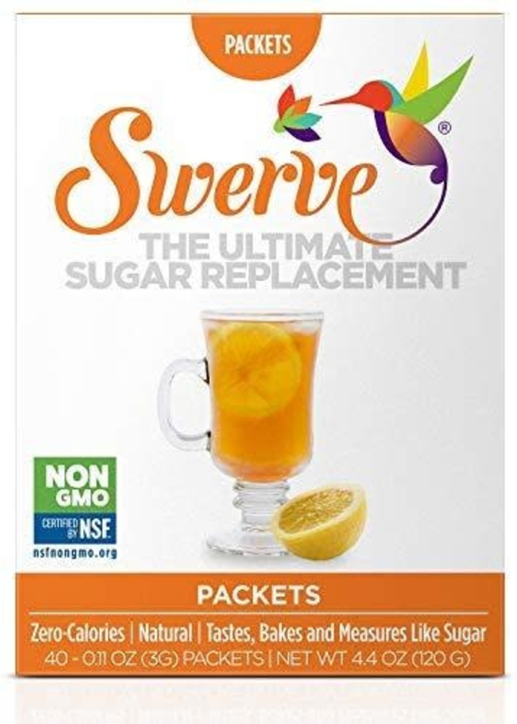 Swerve Swerve Erythritol Packets 40 Count