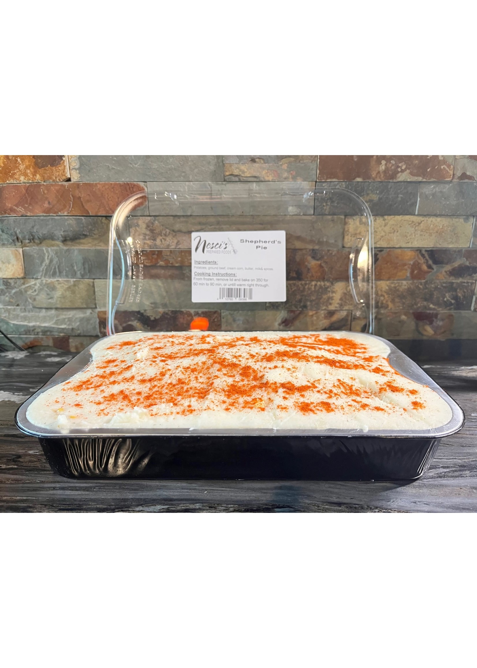 Nesci's Prepared Meals Shepherd's Pie - Large