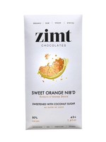 Zimt ZIMT - Sweet Orange Nib'd Chocolate Bar