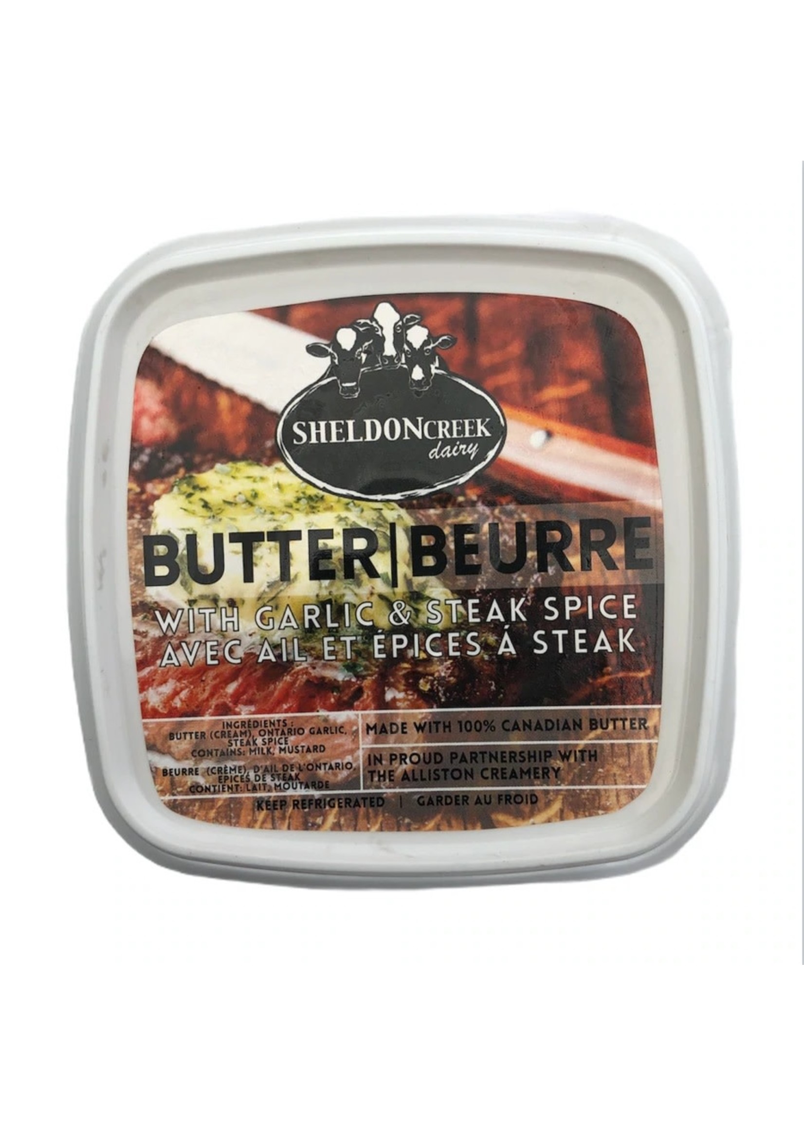 Sheldon Creek Sheldon Creek- Butter with Garlic Steak Spice