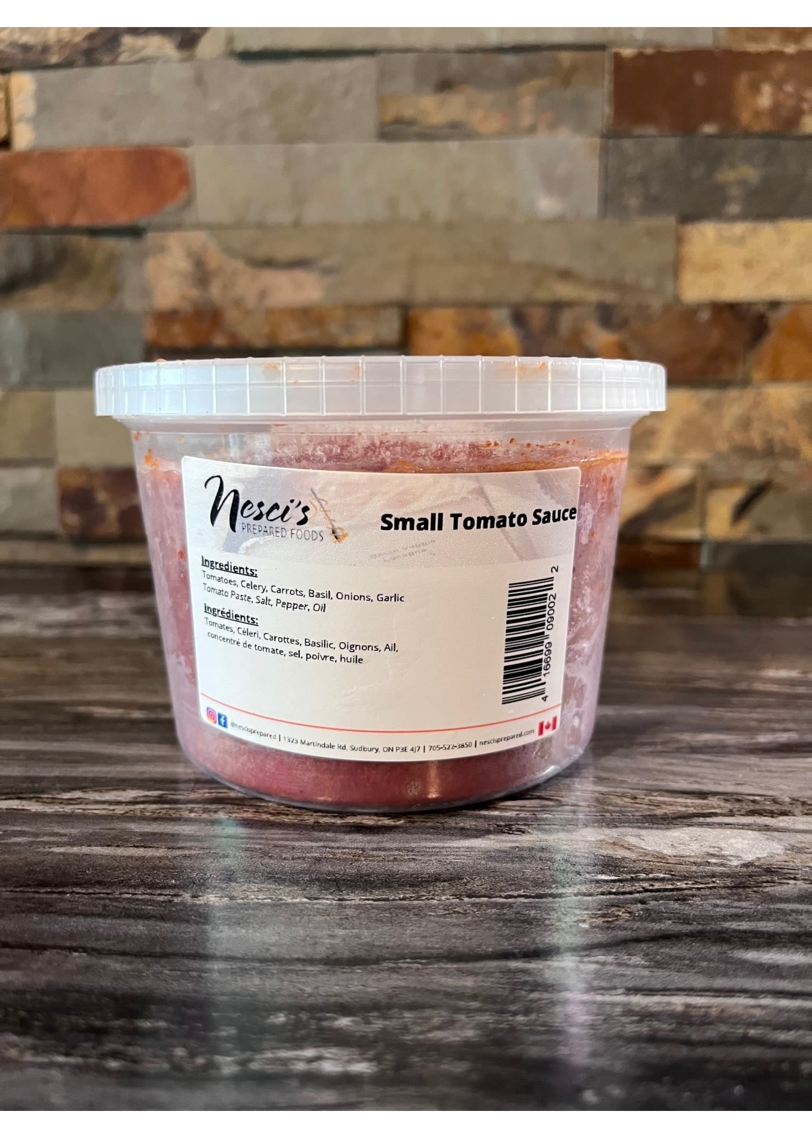 Nesci's Prepared Meals Tomato Sauce - Small