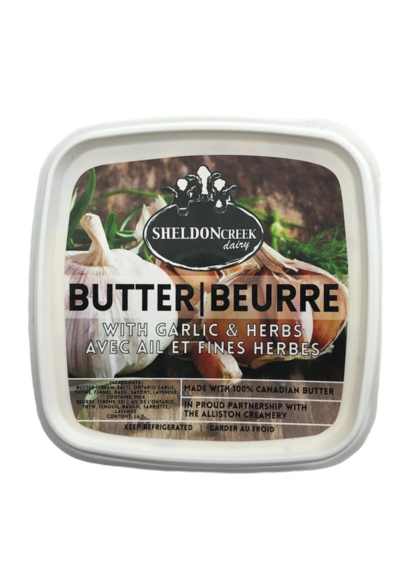 Sheldon Creek Sheldon Creek- Butter with Garlic & Herb