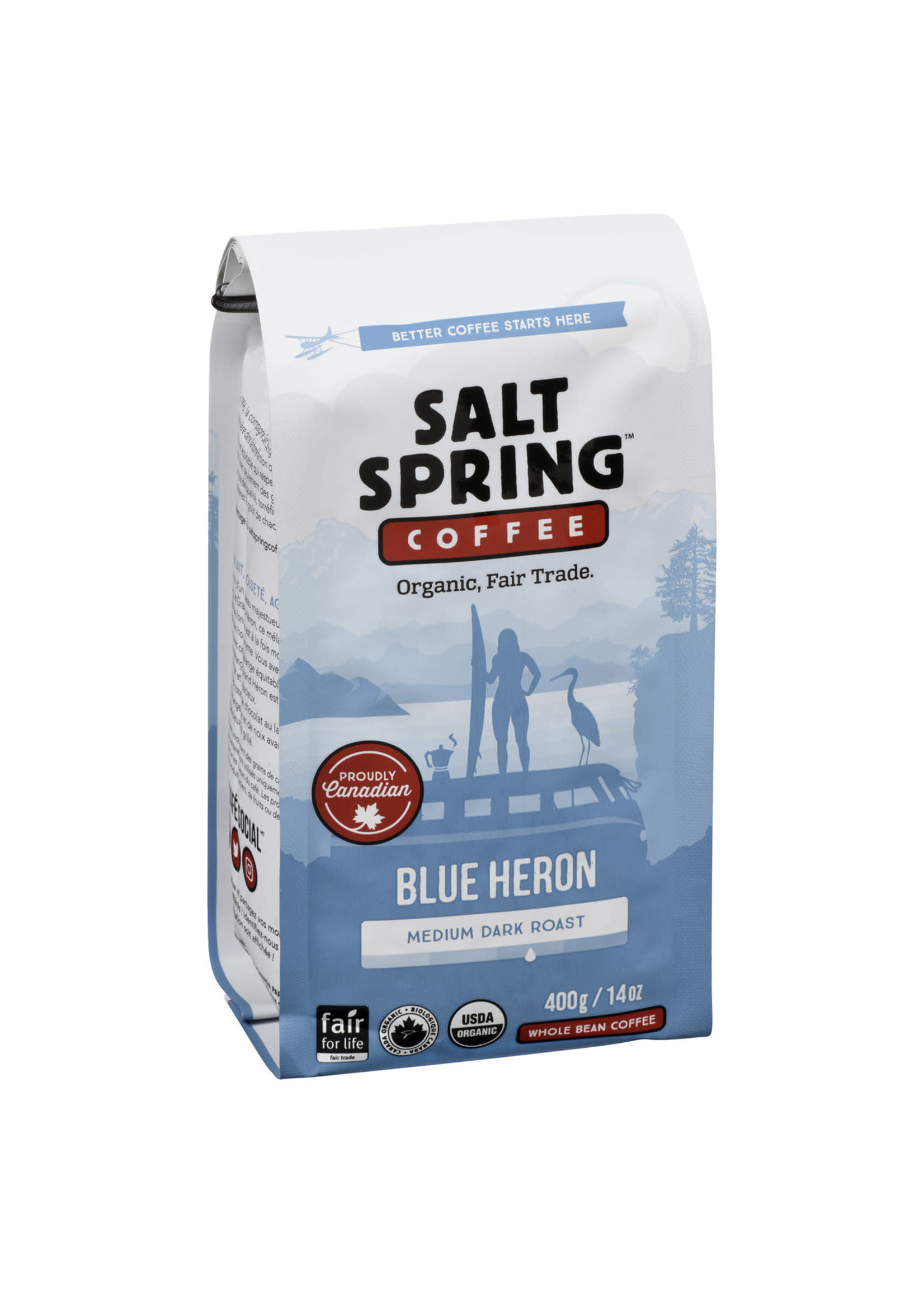 Salt Spring Salt Spring Coffee - Blue Heron Medium Dark Roast