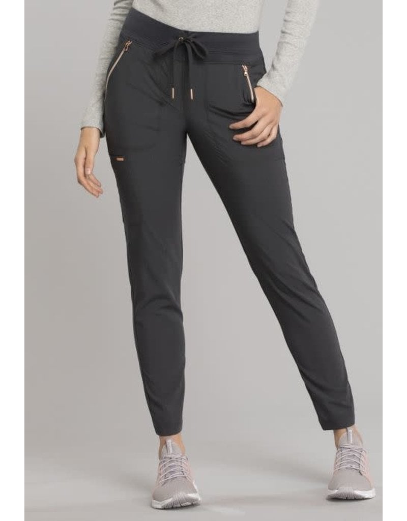 Cherokee FORM Mid Rise Tapered Leg Drawstring Pant #CK095