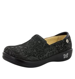 Alegria Alegria Keli Black Embossed Paisley Shoe