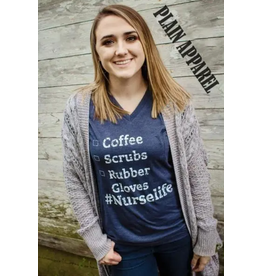Nurse Life Checklist Heather Navy #26