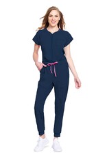 Med Couture MC502 Med Couture Zip-Front Jumpsuit