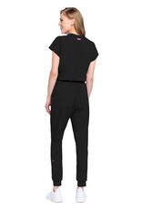 Med Couture MC502 Med Couture Zip-Front Jumpsuit