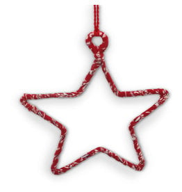 Bangladesh Sari Star Ornament