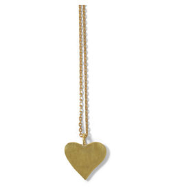 Rajana Association Gold Heart Necklace