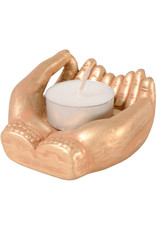 Bangladesh Golden Hands Candleholder