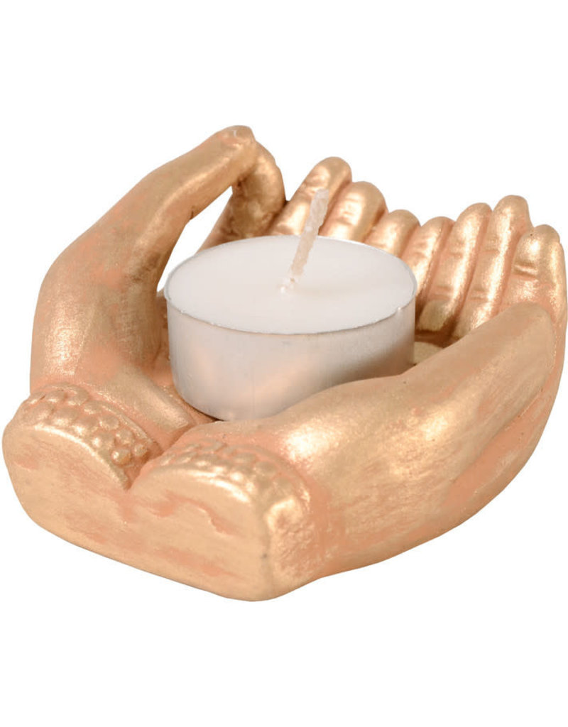 Bangladesh Golden Hands Candleholder