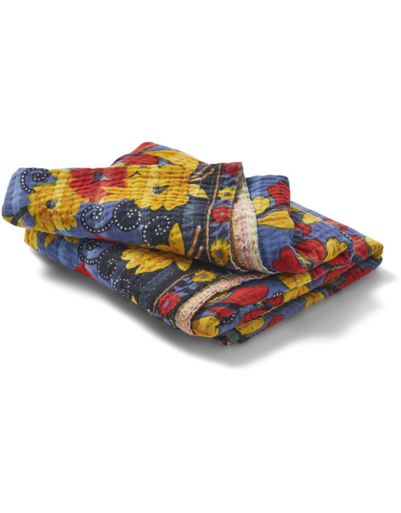 Recycled Sari Throws Villages Calgary