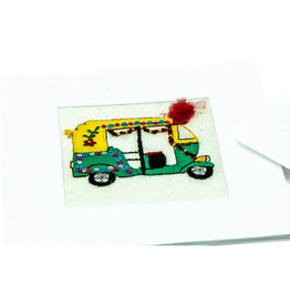 Swajan Rickshaw Greeting Card