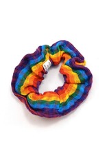 Guatemala Rainbow Hair Scrunchies