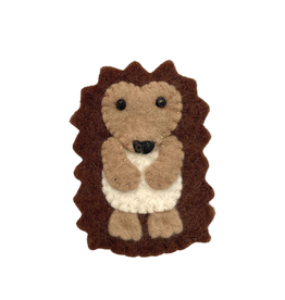 Nepal Finger Puppet Hedgehog Felt