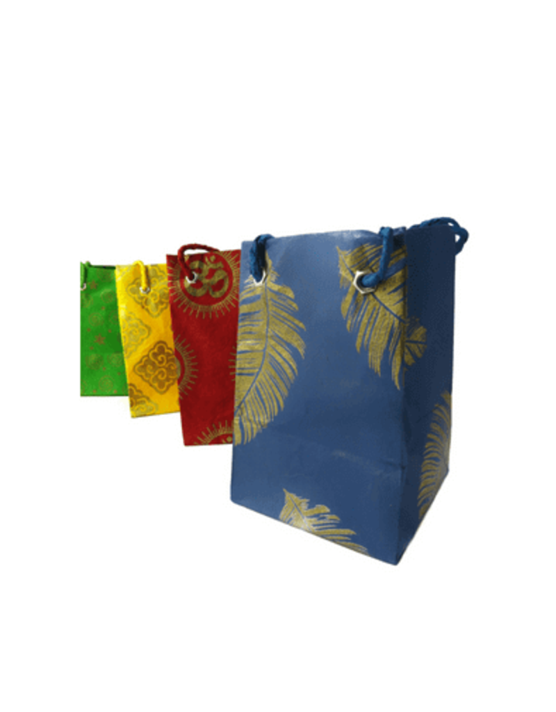 Nepal Small Paper Gift Bag 6"