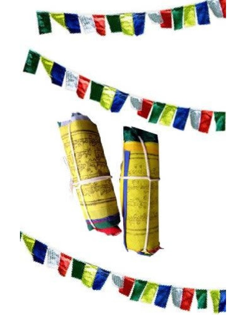 Nepal Windhorse Prayer Flags 12' (25 flags)