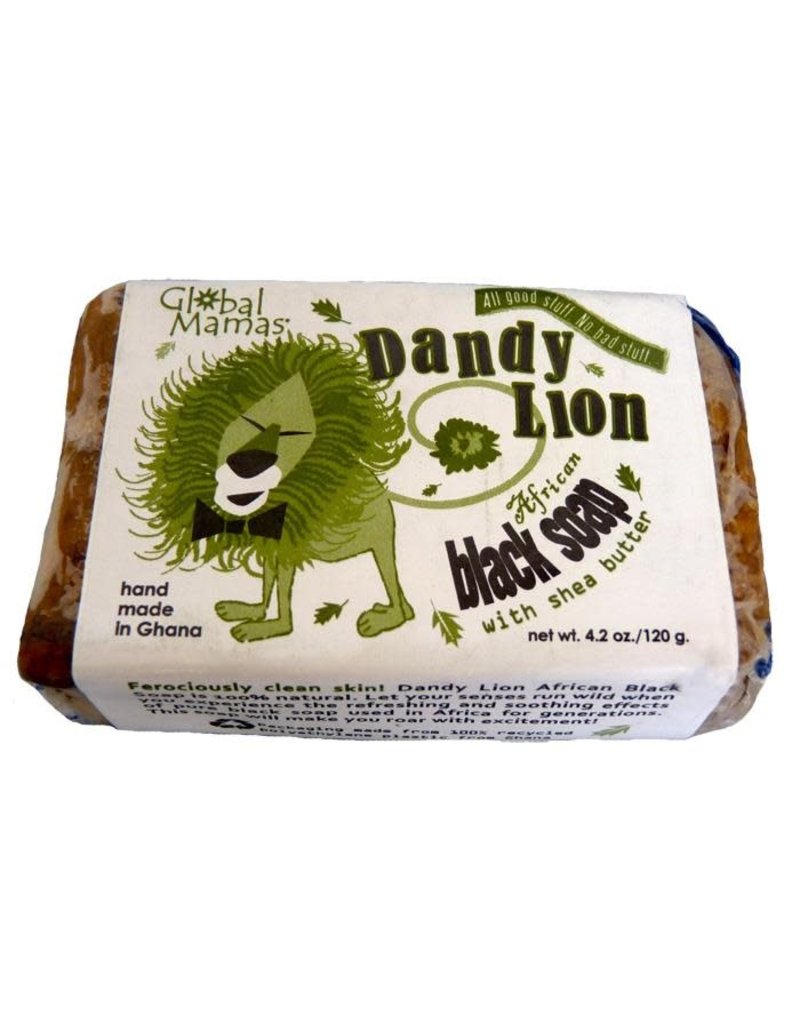 Ghana Dandy Lion Black Soap Shea