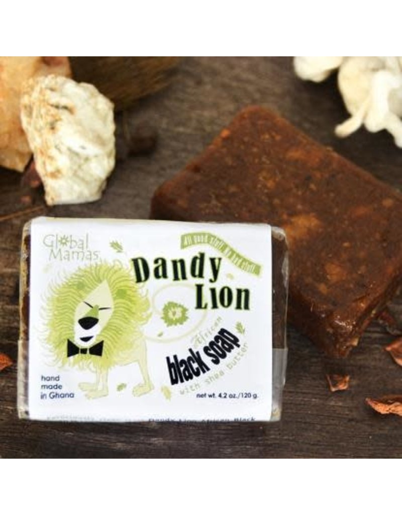 Ghana Dandy Lion Black Soap Shea