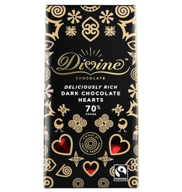Ghana Divine Dark Chocolate Hearts