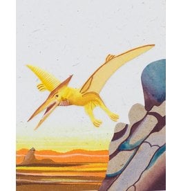 Sri Lanka Pterodactyl Greeting Card