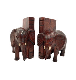 Rwanda Elegant Elephant Bookends
