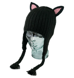 Peru Black Cat Hat