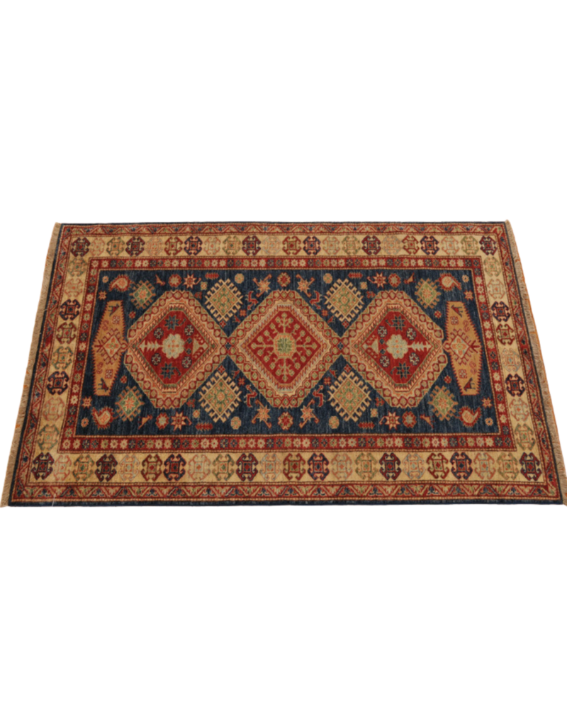 Pakistan Villages Calgary Rug Blue Kazak