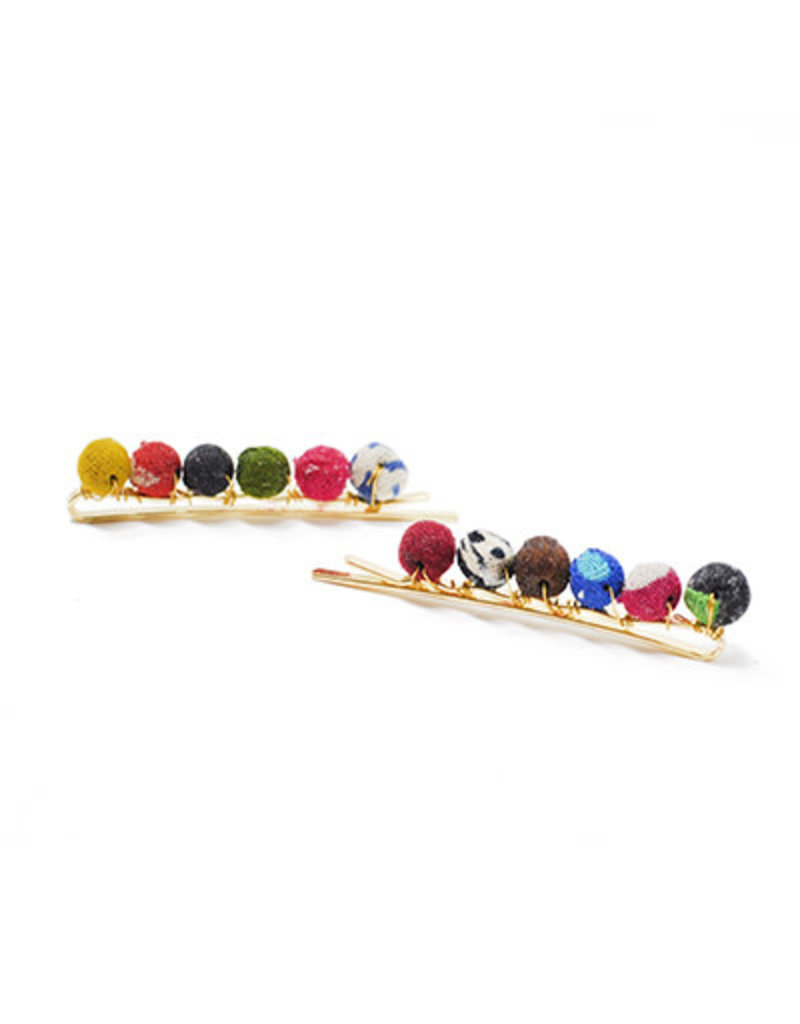 India Sari Hair Pins