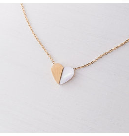 China Alexis Gold Heart Necklace