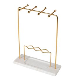 India Marble Jewelry Stand