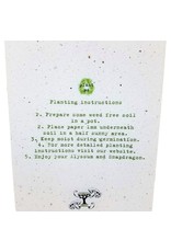 South Africa Planting Seed Greeting Card