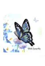 Vietnam Sympathy Butterfly Card