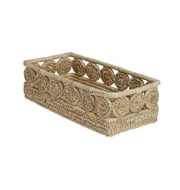 Bangladesh Palm Medallion Bread Basket